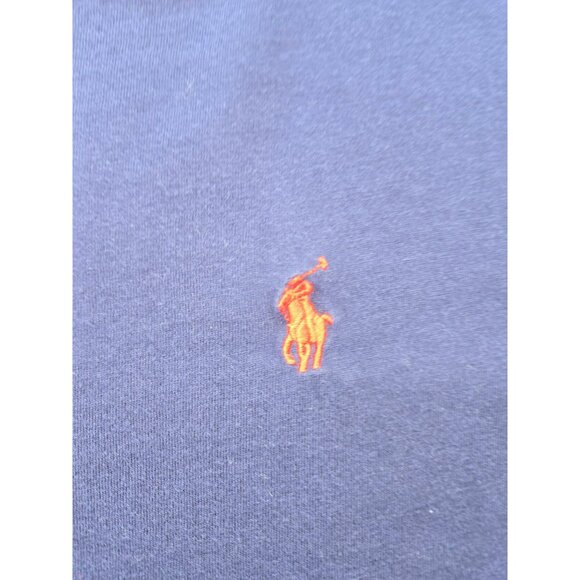 Polo Ralph Lauren Mens Navy Long Sleeve Crew T-shirt Medium - Picture 6 of 7